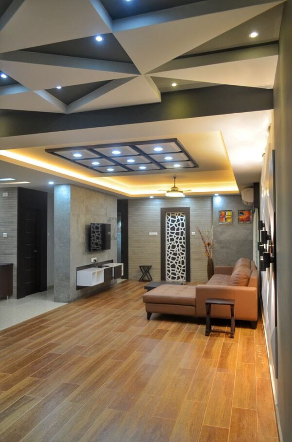 Utkal Heights Luxury Residence Interior in Bhubaneswar by Z-Axis