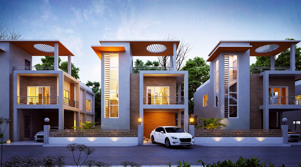 Mantra Manor Duplex Enclave by Z-Axis Architects & Interior Consultants