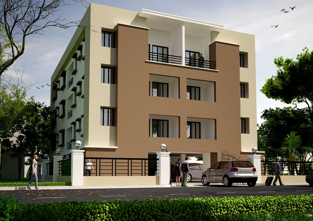 Syed Kasif Residential Complex detail photograph by Z-Axis Architects