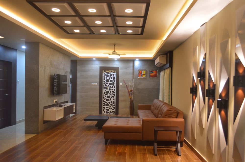 Pawan Agarwal Residence — Utkal Heights detail photograph by Z-Axis Architects