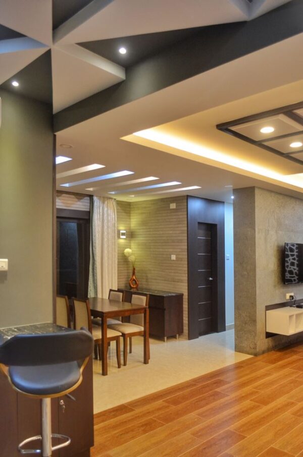 Interior design project by Z-Axis Architects in Bhubaneswar